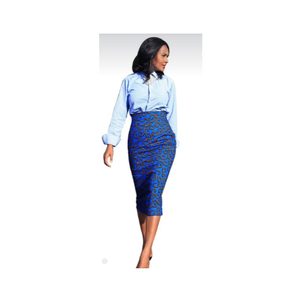 JUPE CRAYON EN WAX REF 1 – Modeafricaine.com