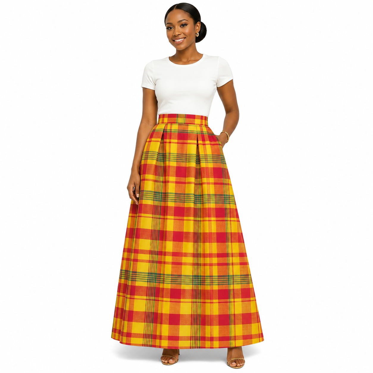 JUPE MADRAS