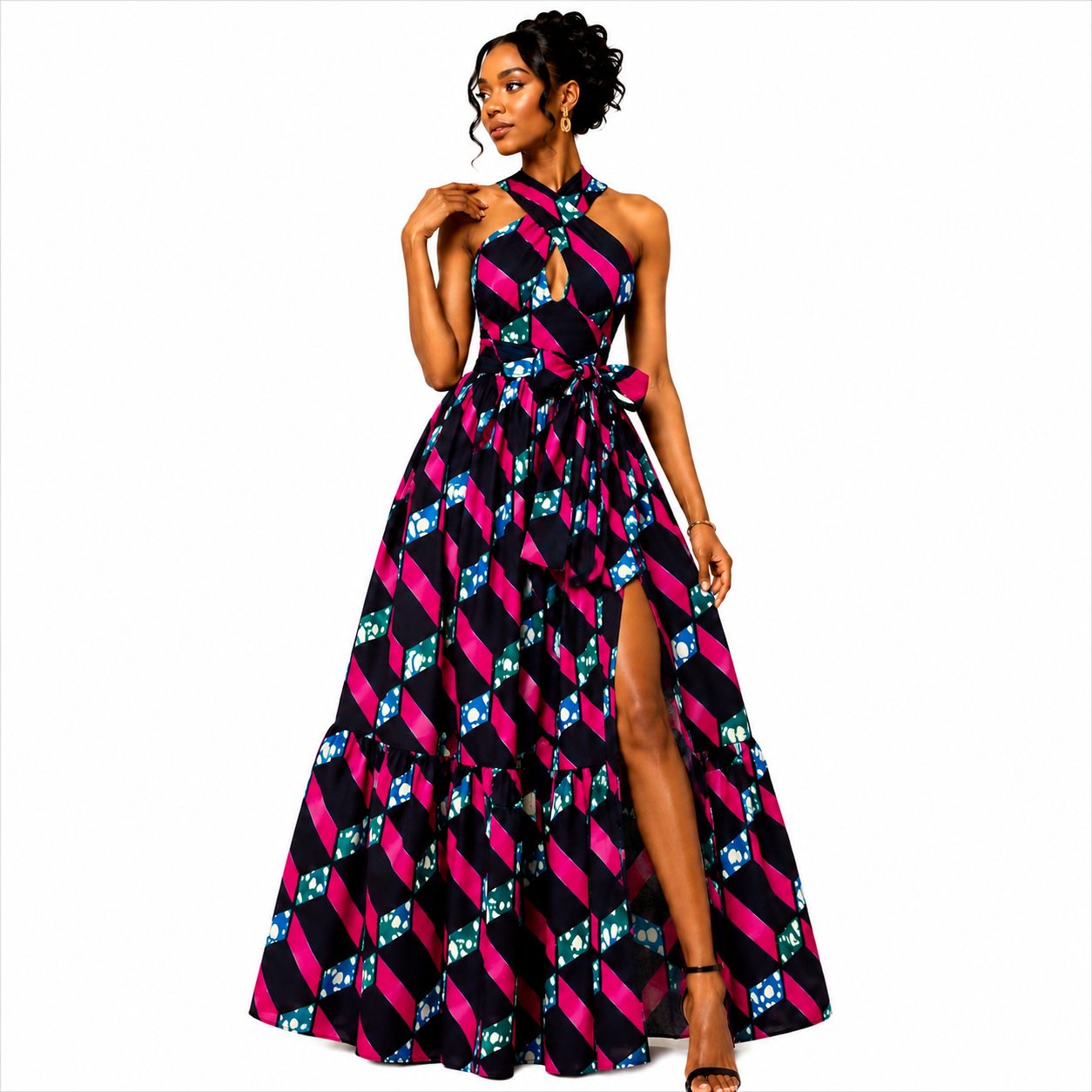 ROBE DOS NU EN WAX
