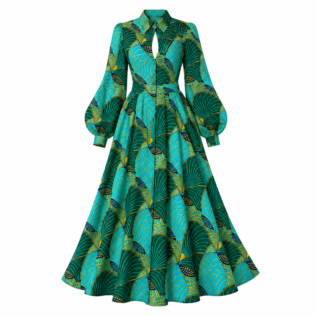 ROBE LONGUE ÉMERAUDE
