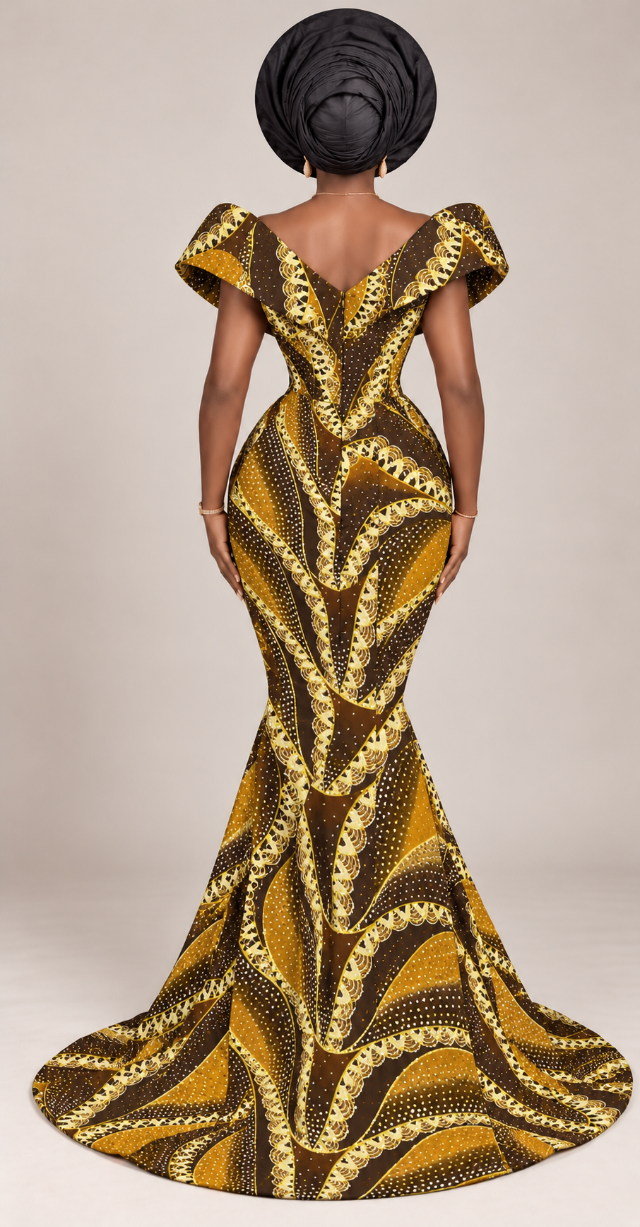 ROBE SIRÈNE CORSET EN WAX SUPER NICE