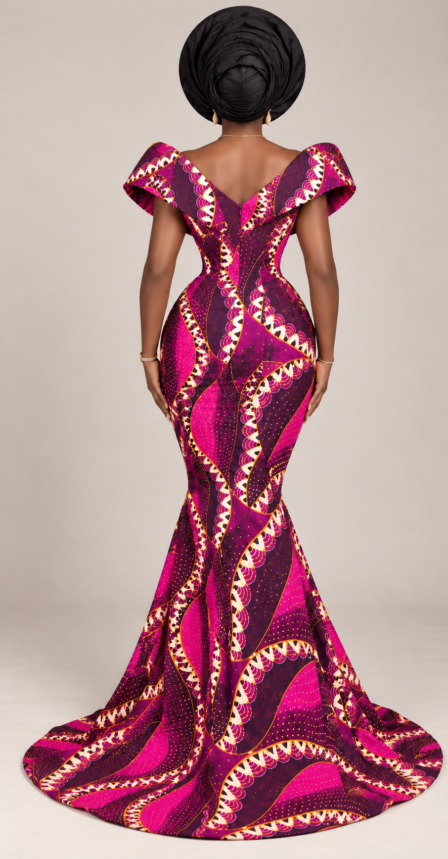 ROBE SIRÈNE CORSET EN WAX SUPER NICE