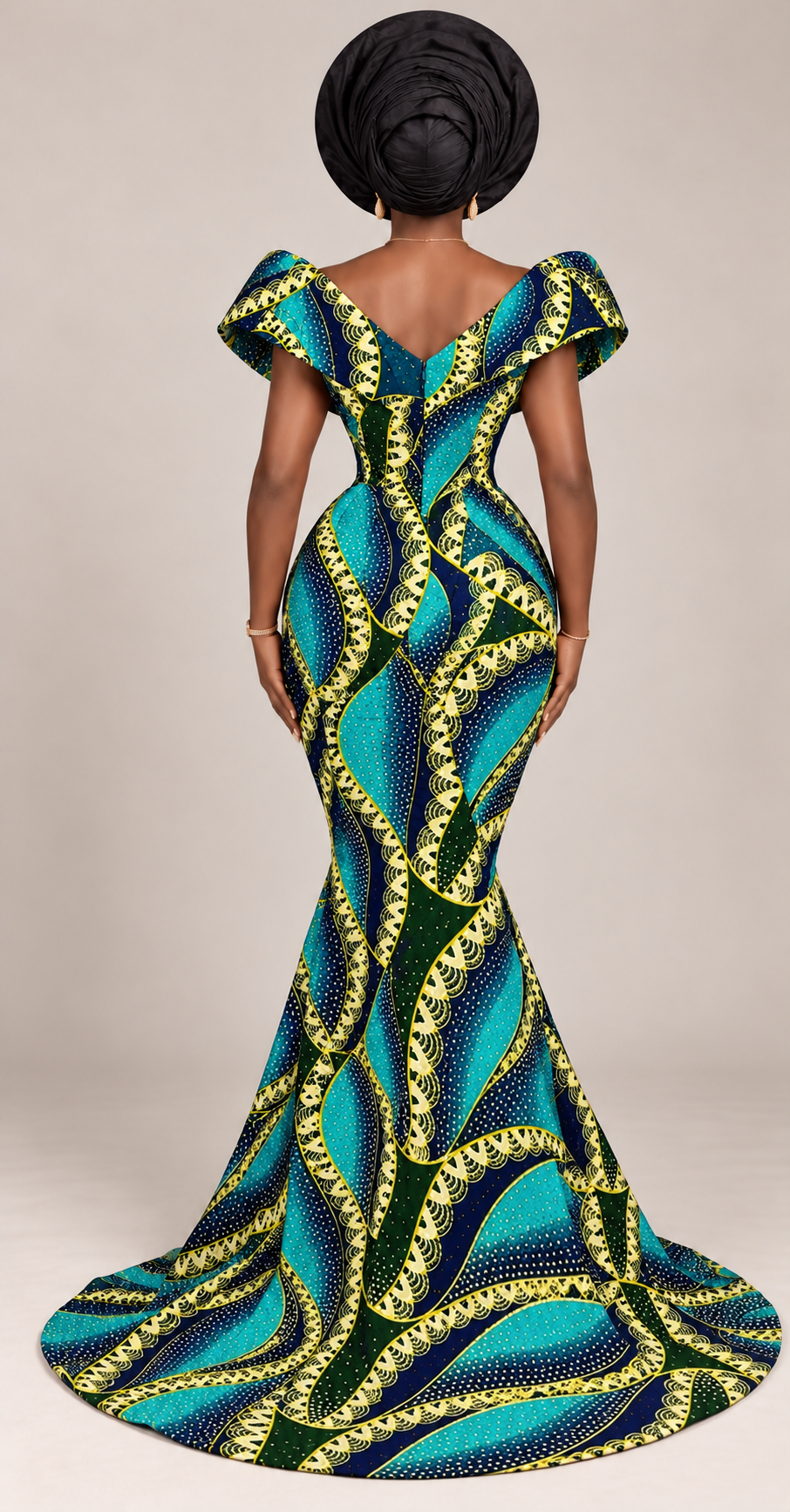 ROBE SIRÈNE CORSET EN WAX SUPER NICE