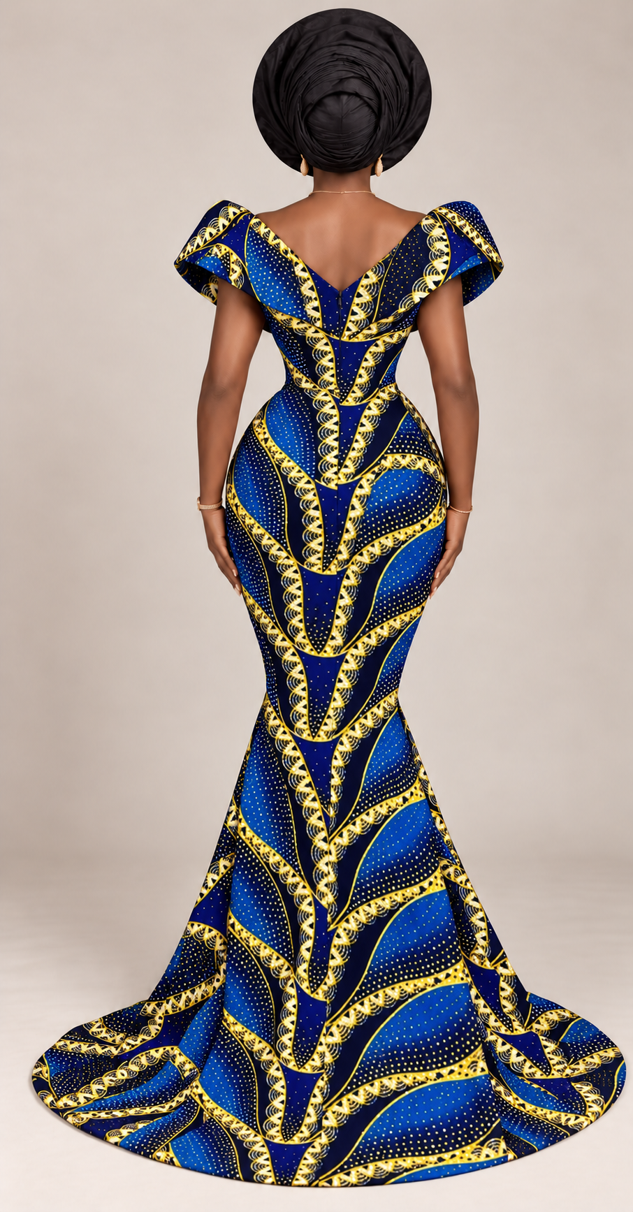 ROBE SIRÈNE CORSET EN WAX SUPER NICE